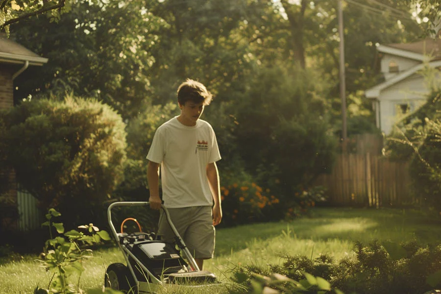 best electric push mower